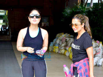 Kareena Kapoor Khan and Amrita Arora snapped at Otters Club in Bandra