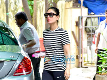 Kareena Kapoor Khan and Malaika Arora snapped outside the gym in Bandra