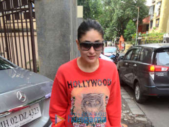 Kareena Kapoor Khan, Saif Ali Khan and Taimur Ali Khan snapped at Kunal Khemu's residence at Khar