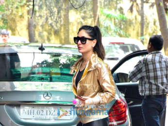 Kareena Kapoor Khan snapped at the gym in Bandra