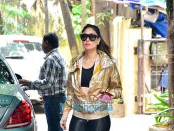 Kareena Kapoor Khan snapped at the gym in Bandra