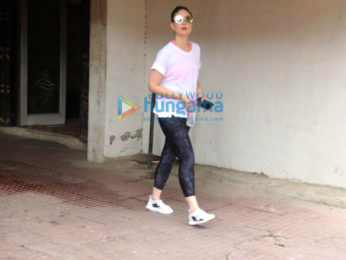 Kareena Kapoor Khan spotted outside the gym