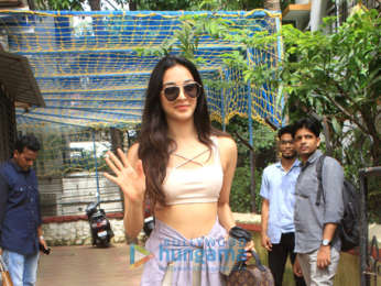 Kiara Advani snapped post dance class