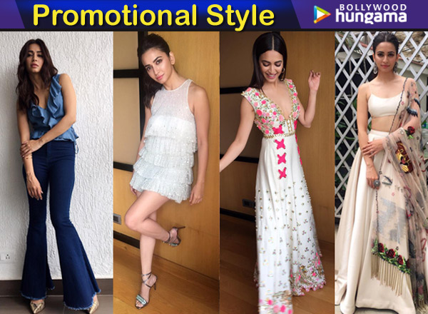 Kriti Kharbanda for Yamla Pagla Deewana Phir Se promotions
