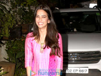 Kriti Kharbanda snapped post dubbing for Yamla Pagla Deewana Phir Se