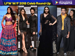 Lakme Fashion Week Winter Festive 2018 Day 3: Shahid Kapoor, Janhvi Kapoor, Karisma Kapoor, Disha Patani, Soha Ali Khan, Huma Qureshi and Saqib Saleem stun as showstoppers!
