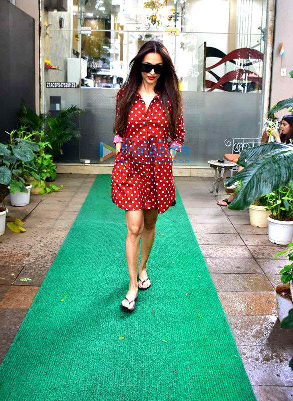 Malaika Arora snapped after salon session in Bandra