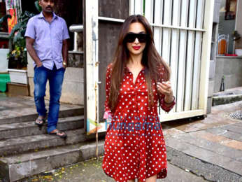 Malaika Arora snapped after salon session in Bandra