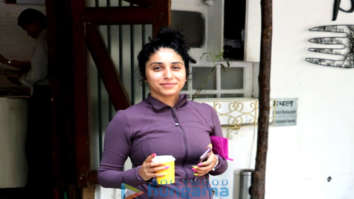 Neha Bhasin spotted at The Fable Cafe in Juhu