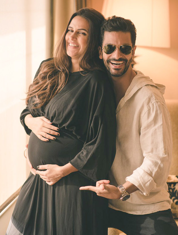 BREAKING! Neha Dhupia is PREGNANT, proudly flashes baby bump with hubby Angad Bedi (see pics)