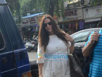Neha Dhupia snapped at Khar