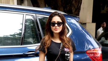 Nushrat Bharucha spotted at a salon in Bandra