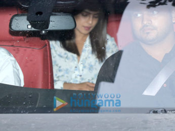 Priyanka Chopra spotted at Sanjay Leela Bhansali's office in Juhu