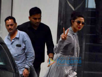 Priyanka Chopra spotted at Siddharth Roy Kapur's office in Khar