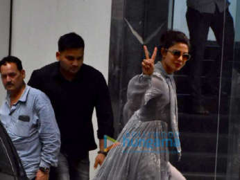 Priyanka Chopra spotted at Siddharth Roy Kapur's office in Khar