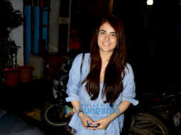 Radhika Madan snapped after a salon session in Bandra