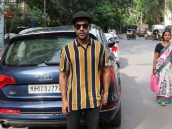 Rajkummar Rao snapped in Juhu