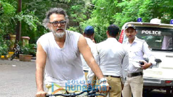 Rakeysh Omprakash Mehra snapped on his Cycle