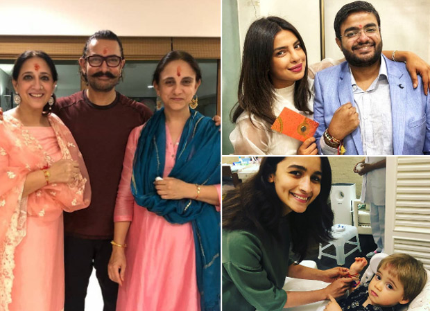 Rakshabandhan 2018 Priyanka Chopra, Aamir Khan, Alia Bhatt, Kartik Aaryan, Saif Ali Khan show some sibling love