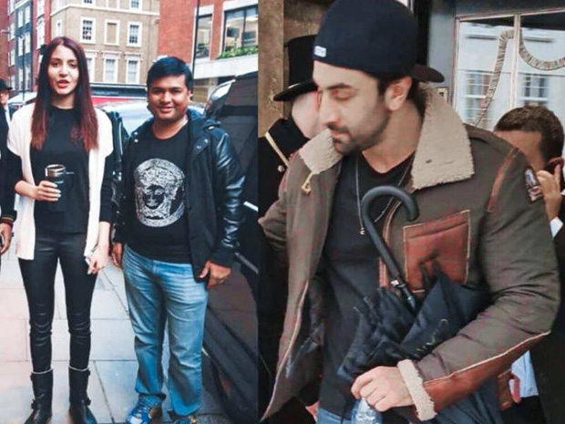 Ranbir Kapoor joins Ae Dil Hai Mushkil co-star Anushka Sharma and Virat Kohli in Birmingham for lunch