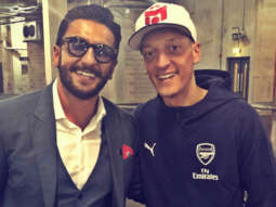 Ranveer Singh had a fanboy moment when he meets Arsenal star Mesut Ozil