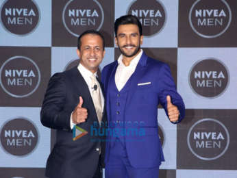 Ranveer Singh snapped at Nivea Men product launch at JW Marriott in Juhu