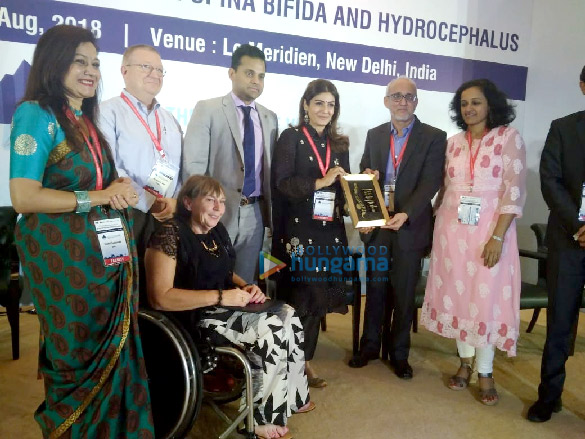 Raveena Tandon graces the 28th International Convention on Spina Bifida and Hydrocephalus in Delhi