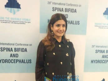 Raveena Tandon graces the 28th International Convention on Spina Bifida and Hydrocephalus in Delhi