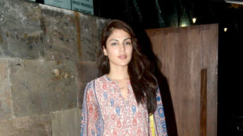 Rhea Chakraborty and Pulkit Samrat snapped at Indigo in Bandra