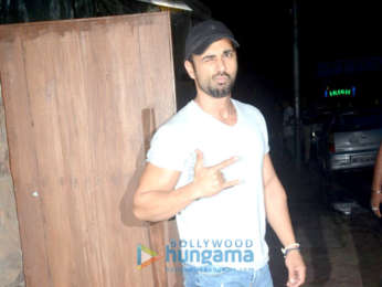 Rhea Chakraborty and Pulkit Samrat snapped at Indigo in Bandra