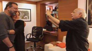 SADAK 2 : Sanjay Dutt and Pooja Bhatt hug it out before kicking off the first schedule of the sequel