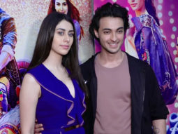SPOTTED: Ayush Sharma and Warina Hussain promoting Loveratri at KC College