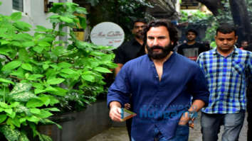Saif Ali Khan snapped in Bandra