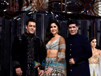 Salman Khan and Katrina Kaif walks the ramp for Manish Malhotra’s fashion show