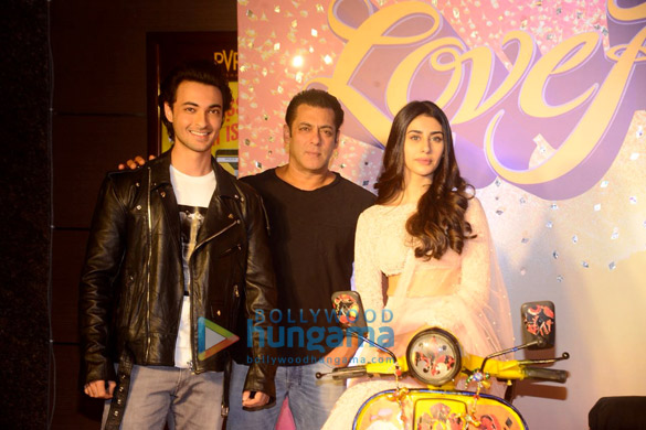 Salman Khan graces the trailer launch of the film ‘Loveratri’
