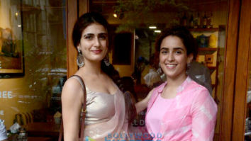 Sanya Malhotra and Fatima Sana Shaikh snapped at Sequel