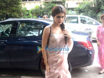 Sanya Malhotra and Fatima Sana Shaikh snapped at Sequel