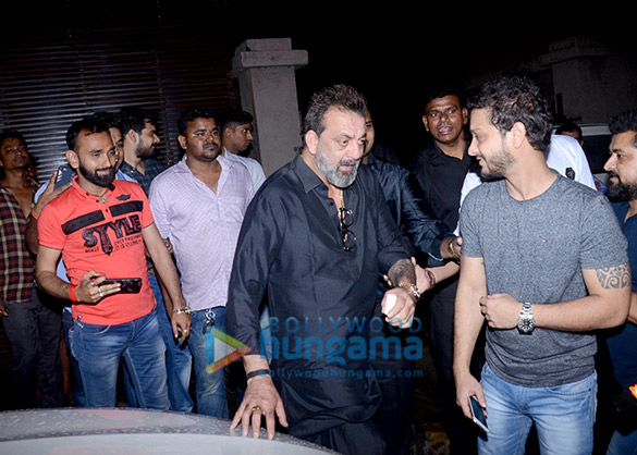 sanjay dutt and manyata dutt spotted at estella juhu 6