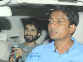 Shahid Kapoor Spotted at Sunny Super Sound