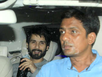 Shahid Kapoor Spotted at Sunny Super Sound