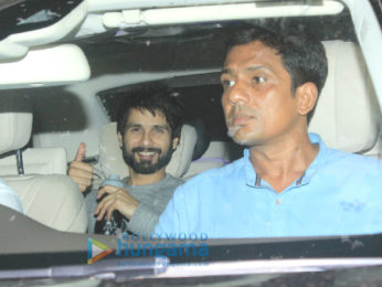Shahid Kapoor Spotted at Sunny Super Sound