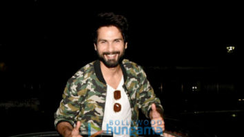 Shahid Kapoor snapped at Sun and Sand Hotel in Juhu