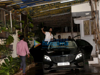 Shahid Kapoor snapped in Mumbai