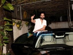 Shahid Kapoor snapped in Mumbai