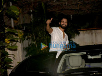 Shahid Kapoor snapped in Mumbai