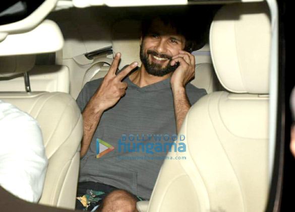 Shahid Kapoor snapped out and about in Mumbai
