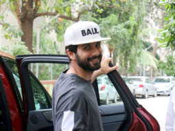 Shahid Kapoor spotted in Juhu