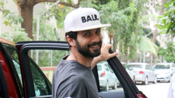 Shahid Kapoor spotted in Juhu