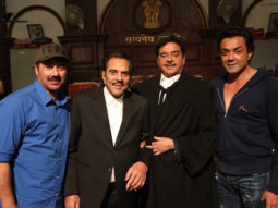 Shatrughan Sinha shoots with Dharmendra, Sunny Deol and Bobby Deol for Yamla Pagla Deewana Phir Se