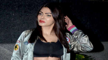 Sherlyn Chopra snapped at gym in Khar